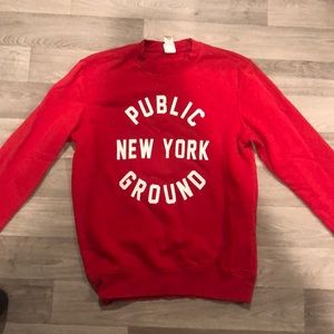 H&M Public New York Ground sweatshirt